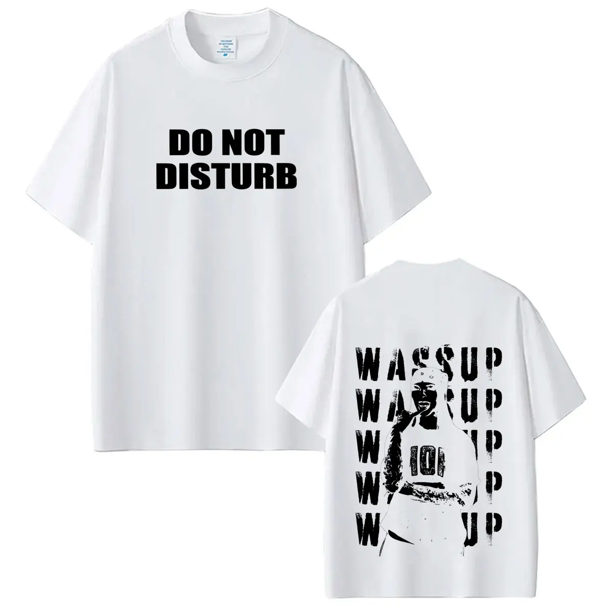 2026 Young Miko Do Not Disturb Tour Print Tshirt Men Women Fashion T-shirts Short-sleeved Casual Cotton Vintage Hip-hop T-shirts