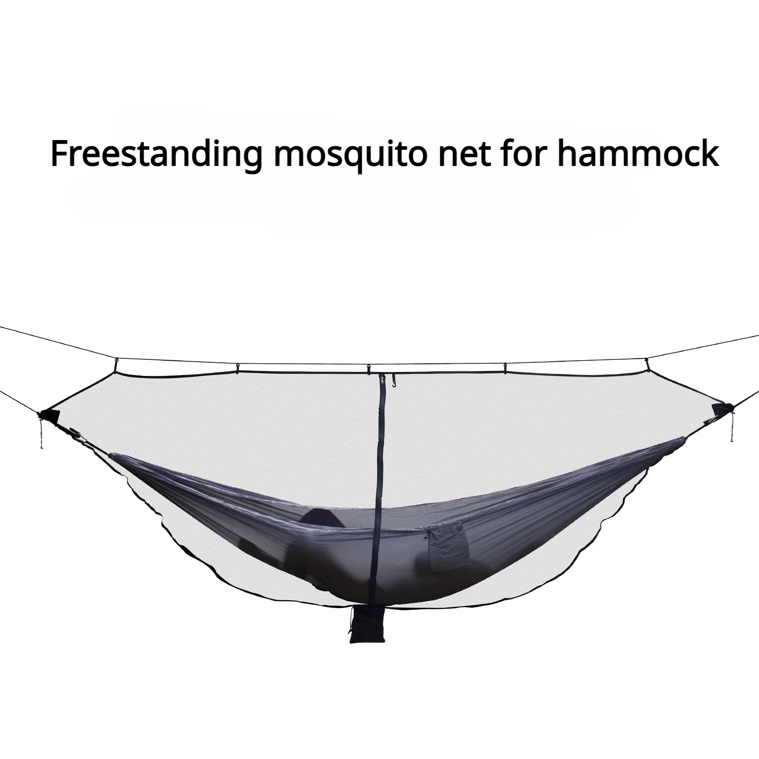 Outdoor Lightweight Travel Portable Separating Hanging Mosquito Net Bugs Net for Camping Hammock Outdoor Camping Equipment