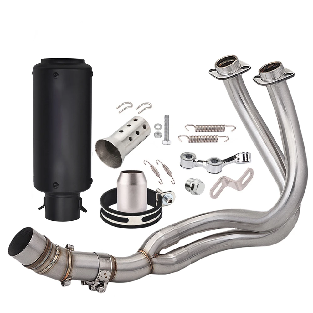 

For Kawasaki Ninja 650 Z650 Z650RS 2012-2025 ER6N ER6F 2012-2024 Z650RS 2022-2024 Full Exhaust System Muffler Pipe