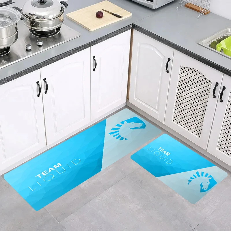 

Rugs Game Team L-Liquid Kitchen Rug Aesthetic Room Decoration Bath Mat Balcony Carpet Entrance of House Home Carpets Foot Door