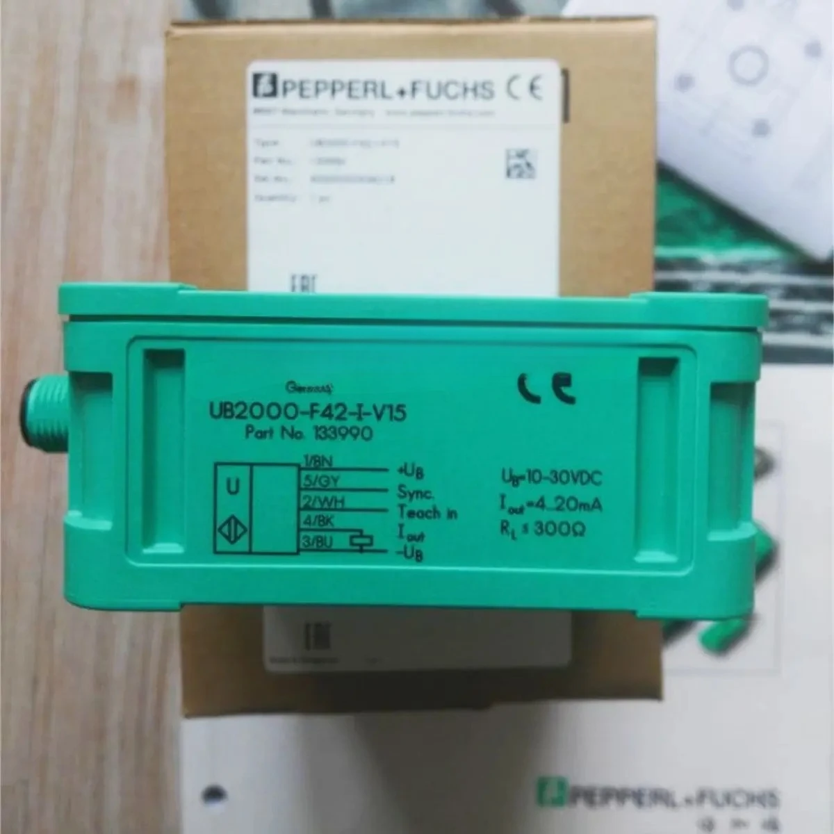 

PEPPERL + FUCHS, 1 шт., новый оригинальный UB2000-F42-I-V15 133990