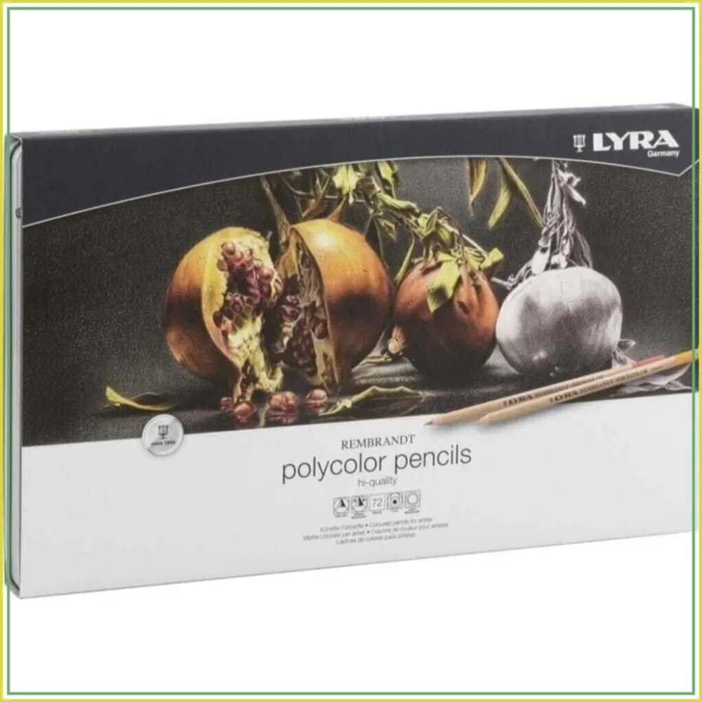 

72 Premium Art Colored Pencils, Vibrant Oil-Based Lead, Smooth Strokes, Assorted Colors