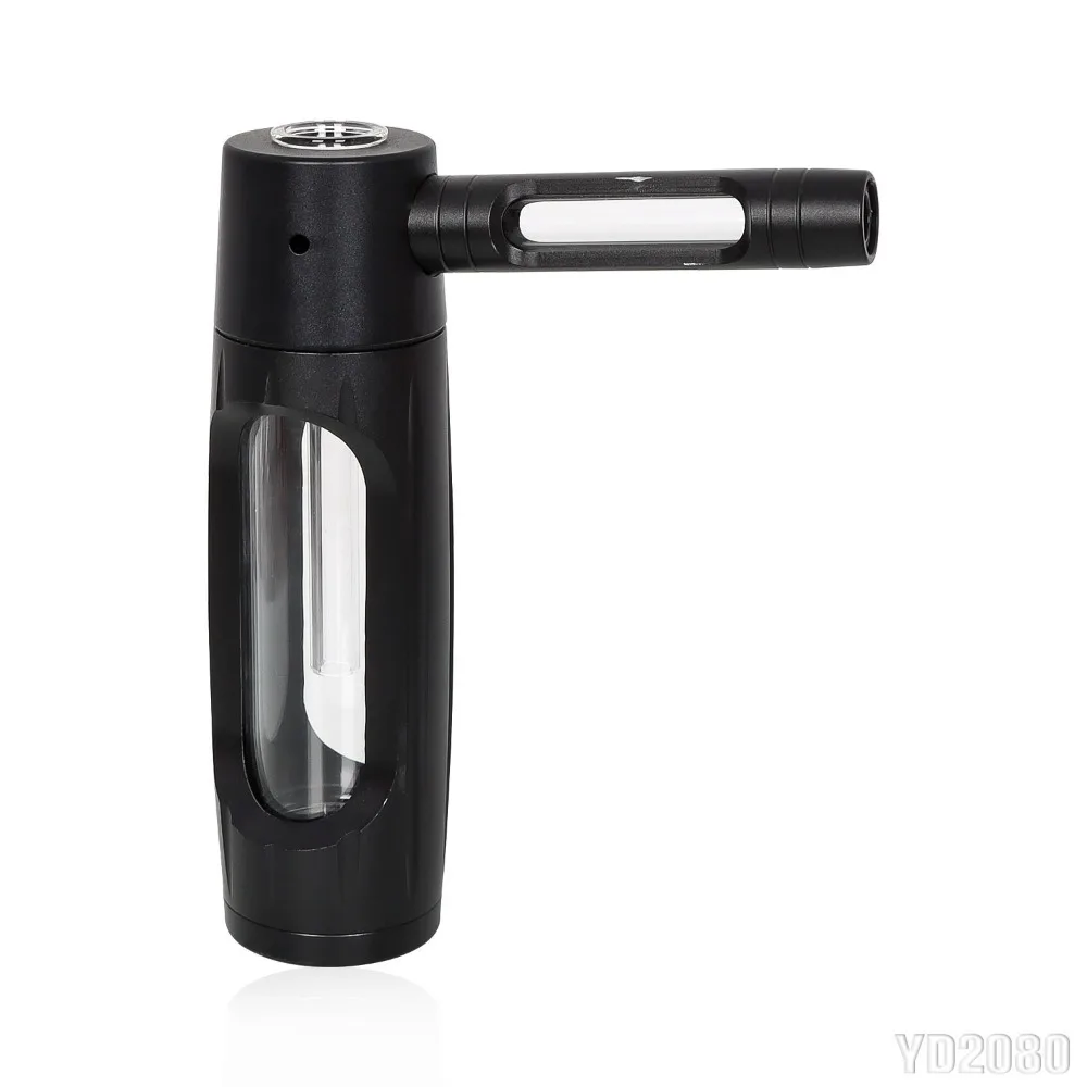Heiß begehrtes Gras-Rauchpfeifen-Set, tragbare Aluminiumlegierung, Trockenbrennende Glas-Tabakpfeifen, Hookah Shisha Pipa Rauchzubehör – Detail 9