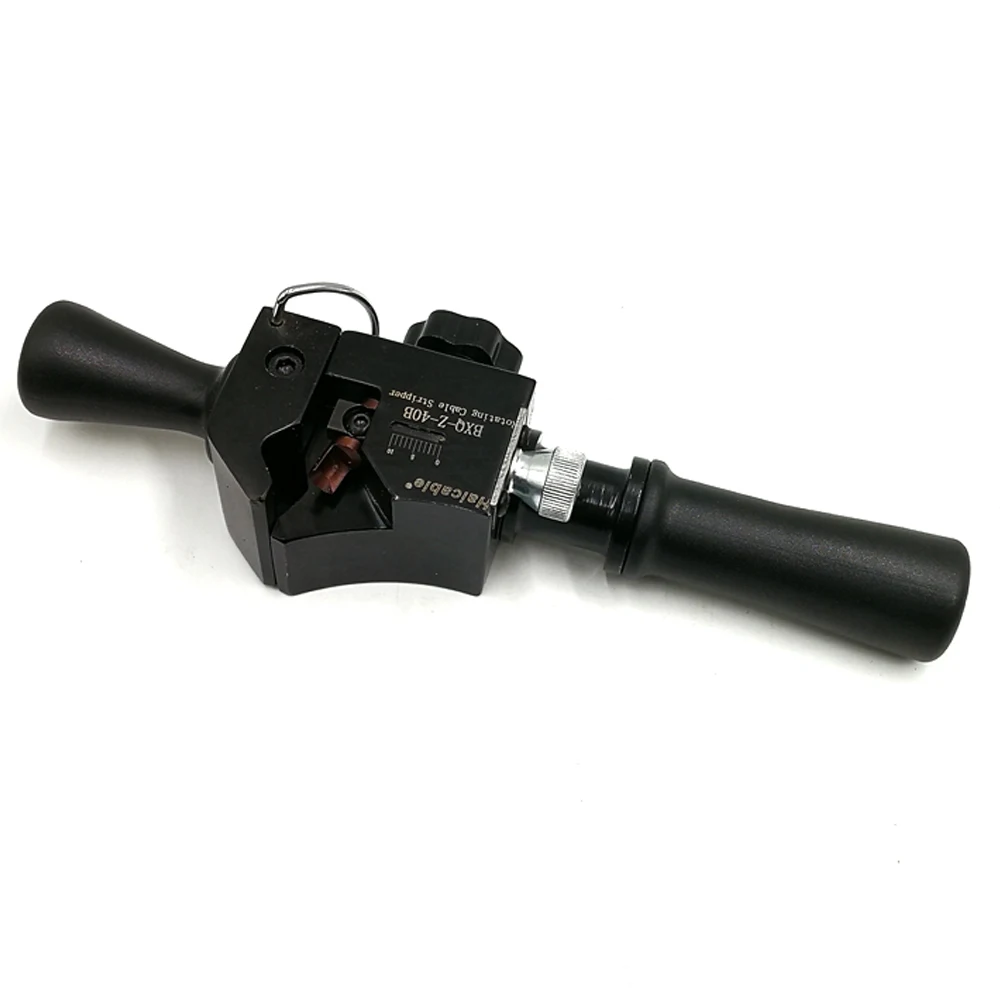 BXQ-Z-40B Portable Carbon Steel Cable Stripping Tool Rg59 Rg62 Rg6 Easy Operated Hand Tool Wire Stripping Tool