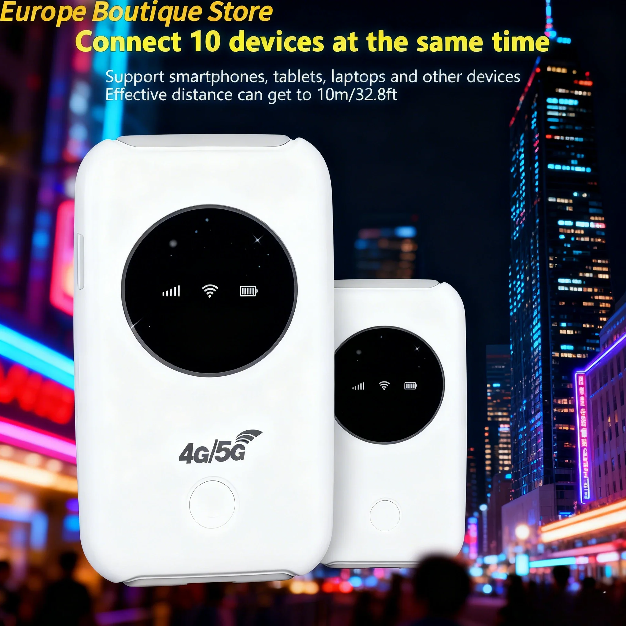 

Новый портативный маршрутизатор 300 Мбит/с 4/5G с питанием от USB, карманный Wi-Fi, мобильная точка доступа, азиатская/европейская версия, карманный Интернет