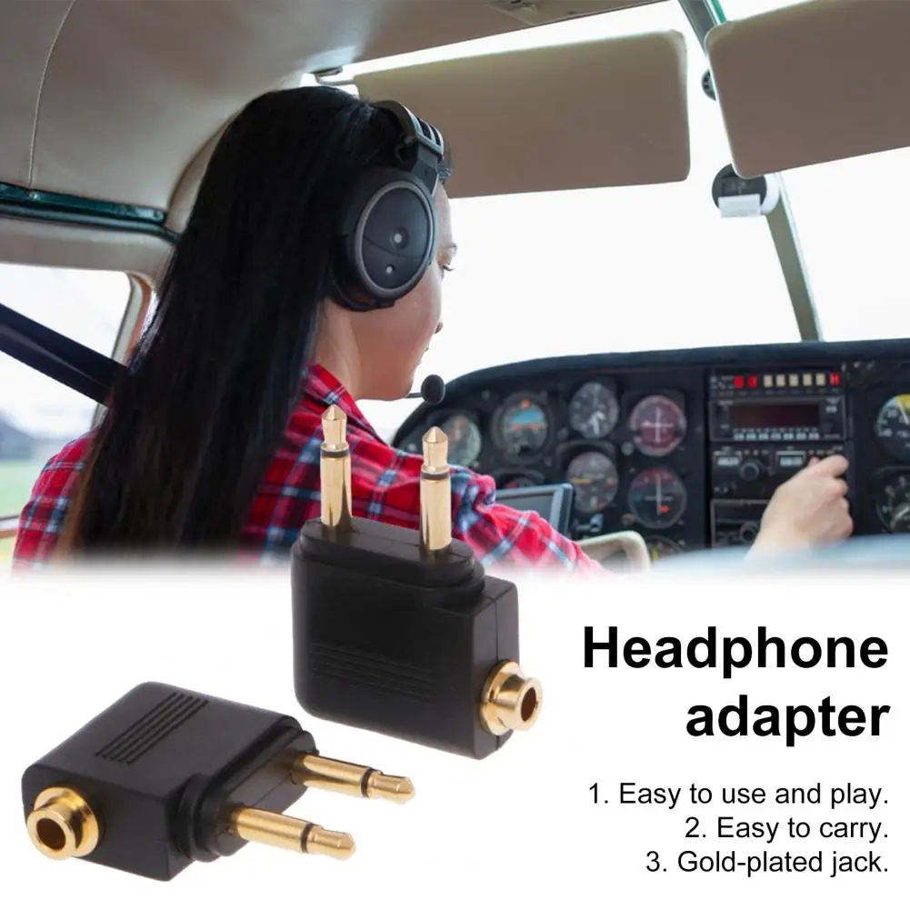 Аудиоадаптер 3,5 мм позолоченный разъем Стабильный адаптер Компактный дизайн Легко носить с собой Портативный адаптер для наушников Аксессуары