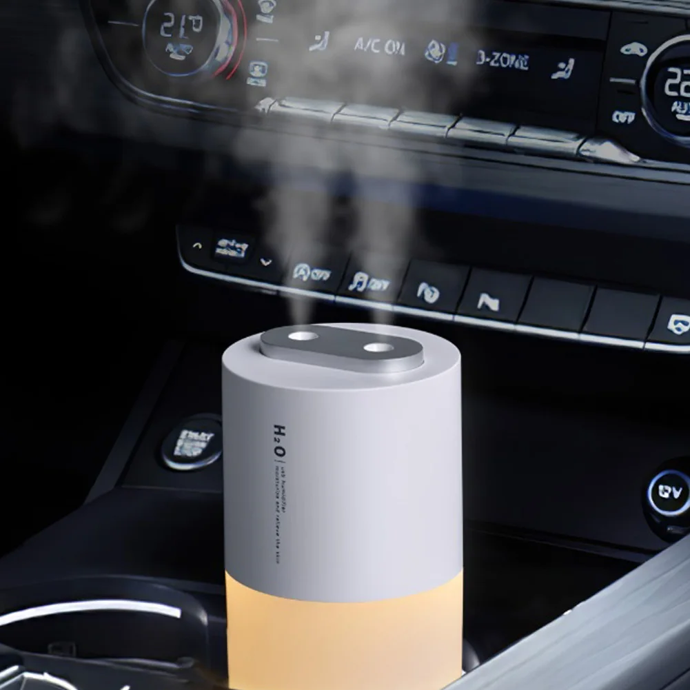 Automatic Shut-off Timer Car USB Humidifier For Car 4 6-hour Auto Shut-off Built-in LED Light USB Power Supply