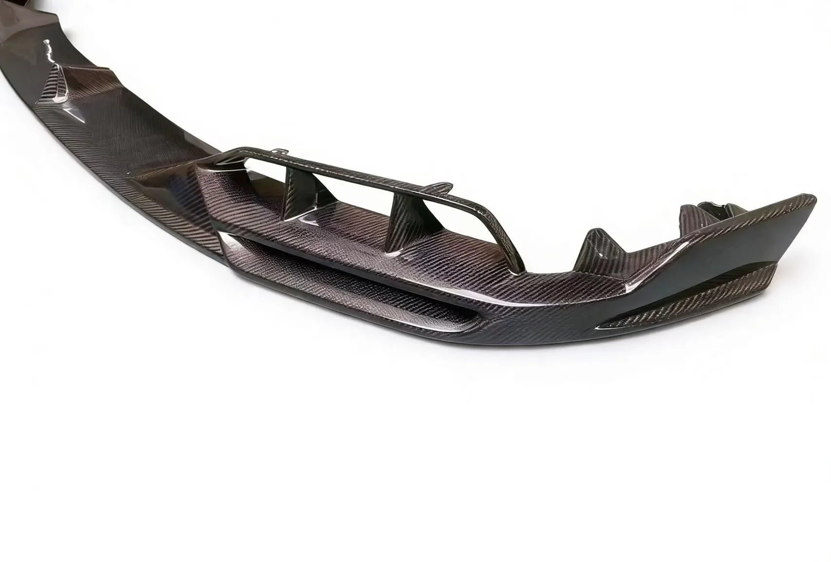 

ForBMW F95 X5M 2020-2022 LD Style X5M F95 True Carbon Fiber Front Lip Separator Spoiler