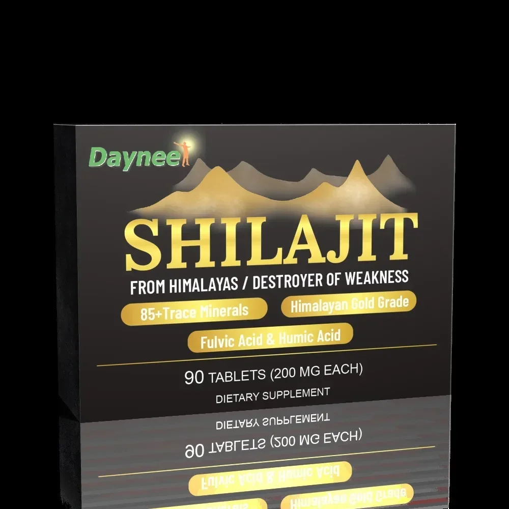 Shilajit-Tische verbessern die körperliche Stärke und verbessern die kardio vaskuläre Haut gesundheit