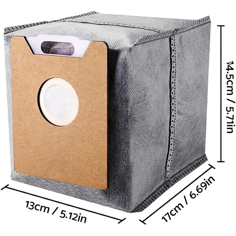 Сменные мешки для пыли, тканевый мешок для удаления пыли для Eufy Clean G35 + G40 + G40 Hybrid + робот-пылесос, аксессуар большой емкости
