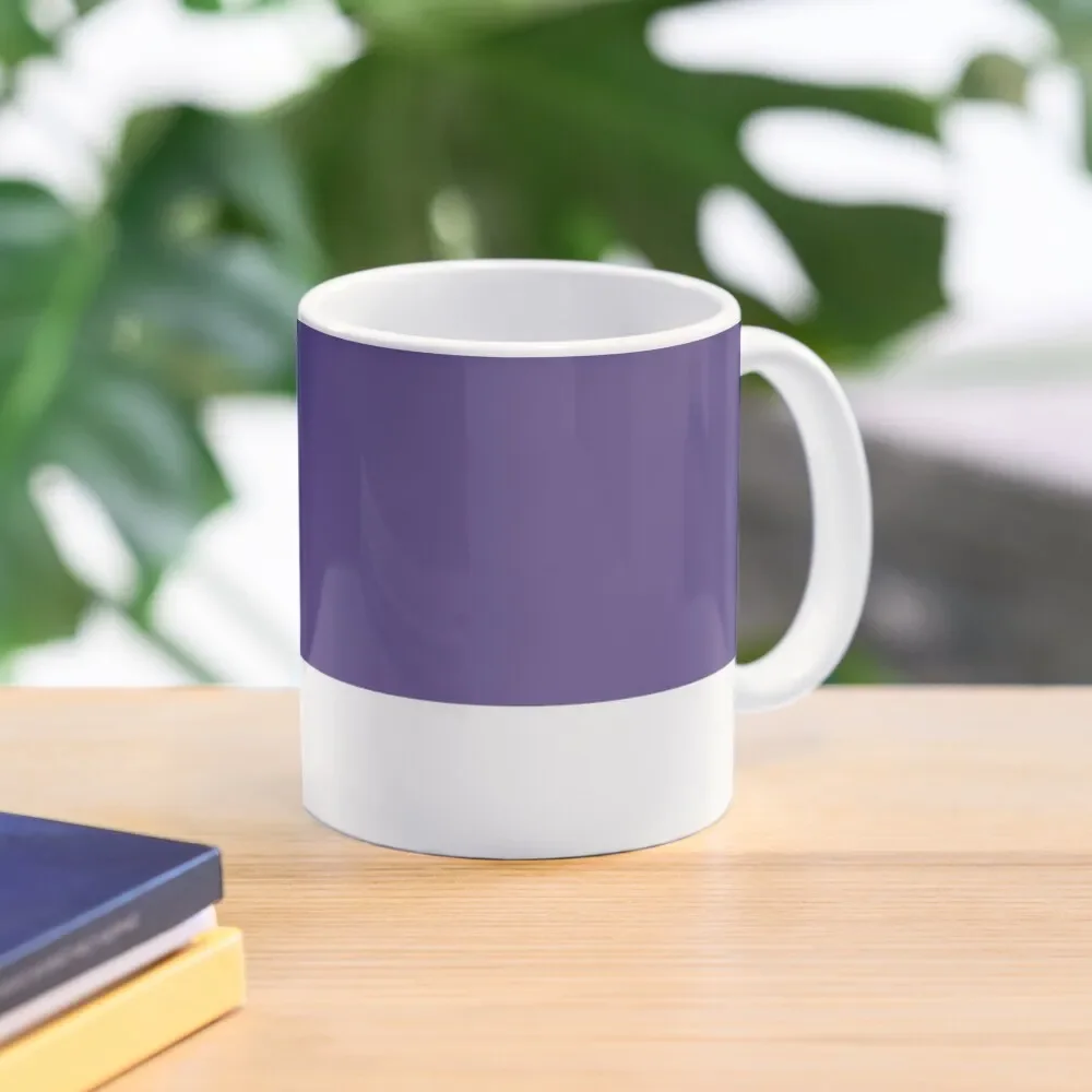 Ultra Violet Pantone Classic  Mug Tea Drinkware Gifts Coffee Image Handle Round Design Photo Cup Simple Printed Picture