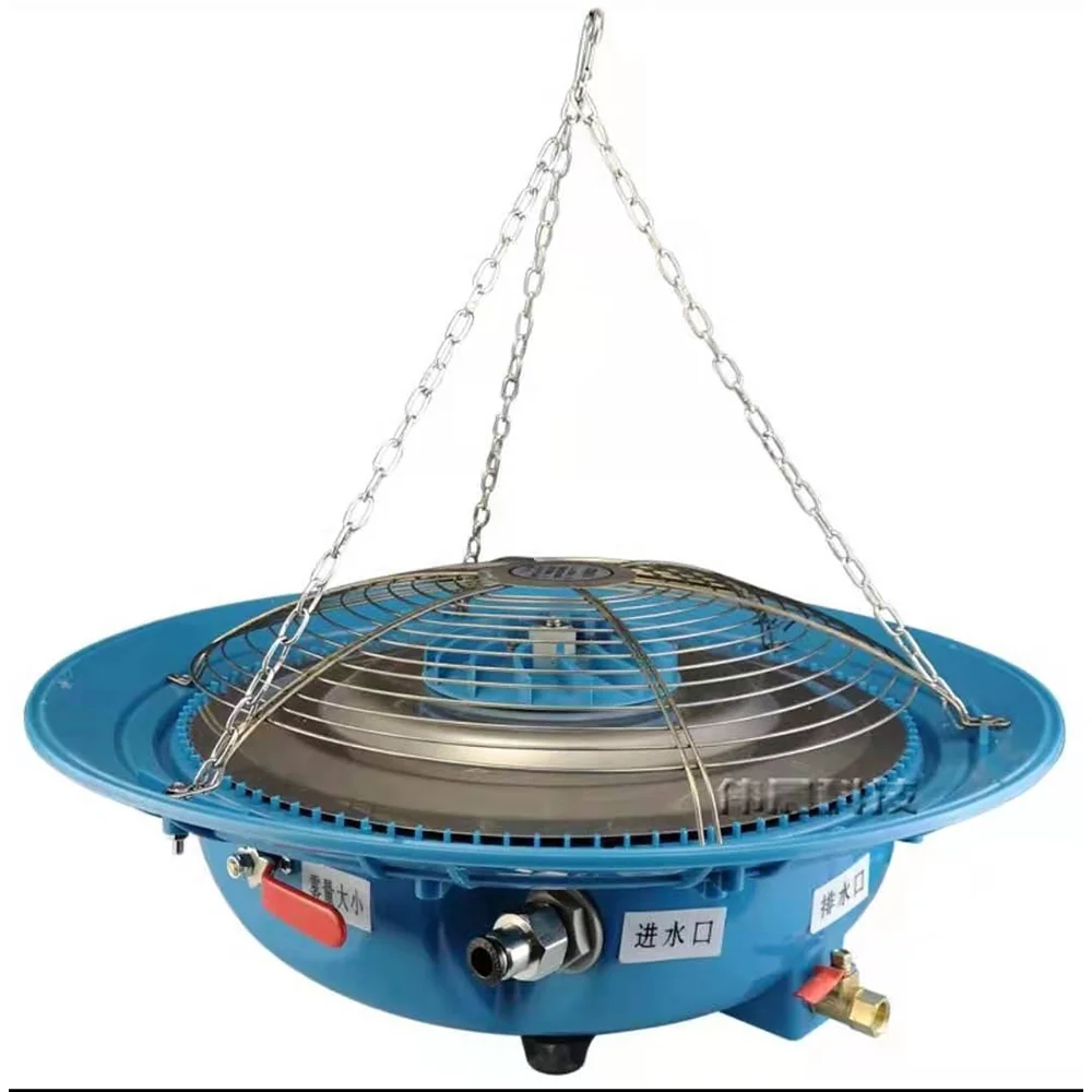 220 V 50 Hz/60 Hz Centrifugaal Verneveling Luchtbevochtiger Fokken Luchtbevochtiger Spray Pan Fog Machine Koelwater Mist en Stofverwijdering