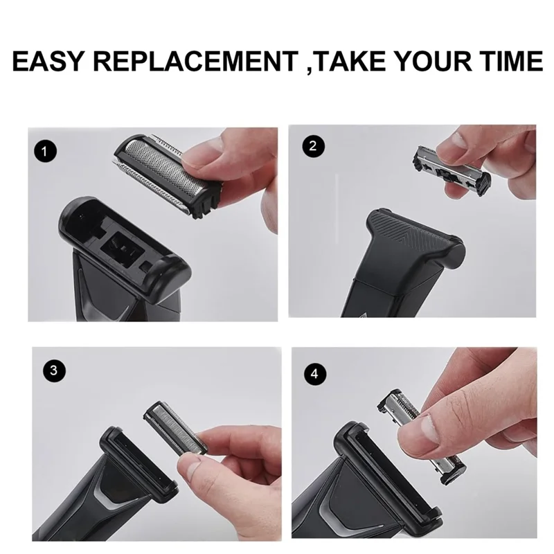 

【Горячая цена!】Для газонокосилки MANSCAPED Electric 5,0 Ultra, триммер для волос, комплект из 2 сменных лезвий из фольги, сменное лезвие для машинки для стрижки волос