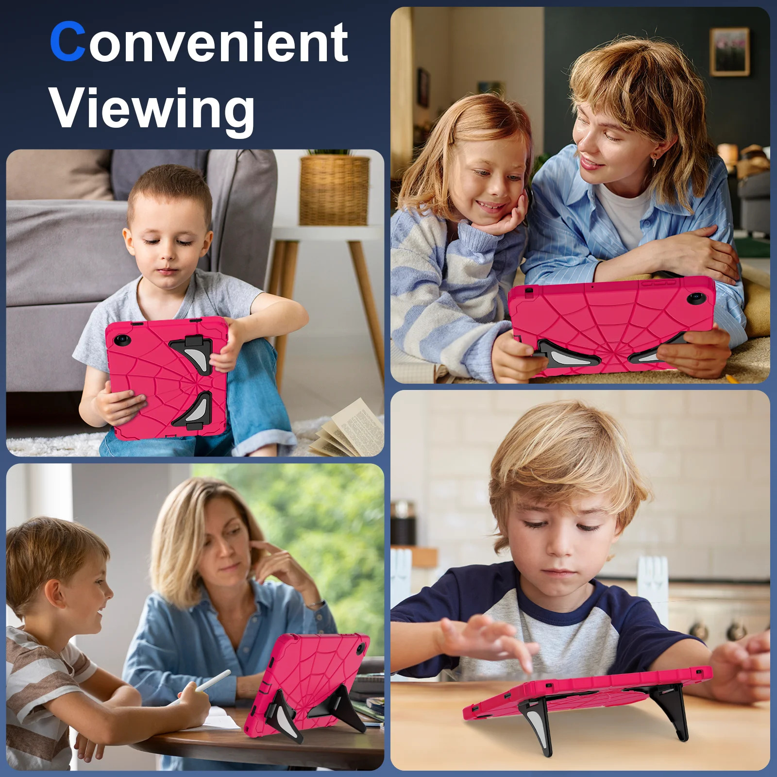 

Kids Funda Case Universal For Samsung Galaxy Tab A11 A9 Plus 11 inch SM-X230 X236B X210 X215 X216B X218U Rugged Kickstand Cover