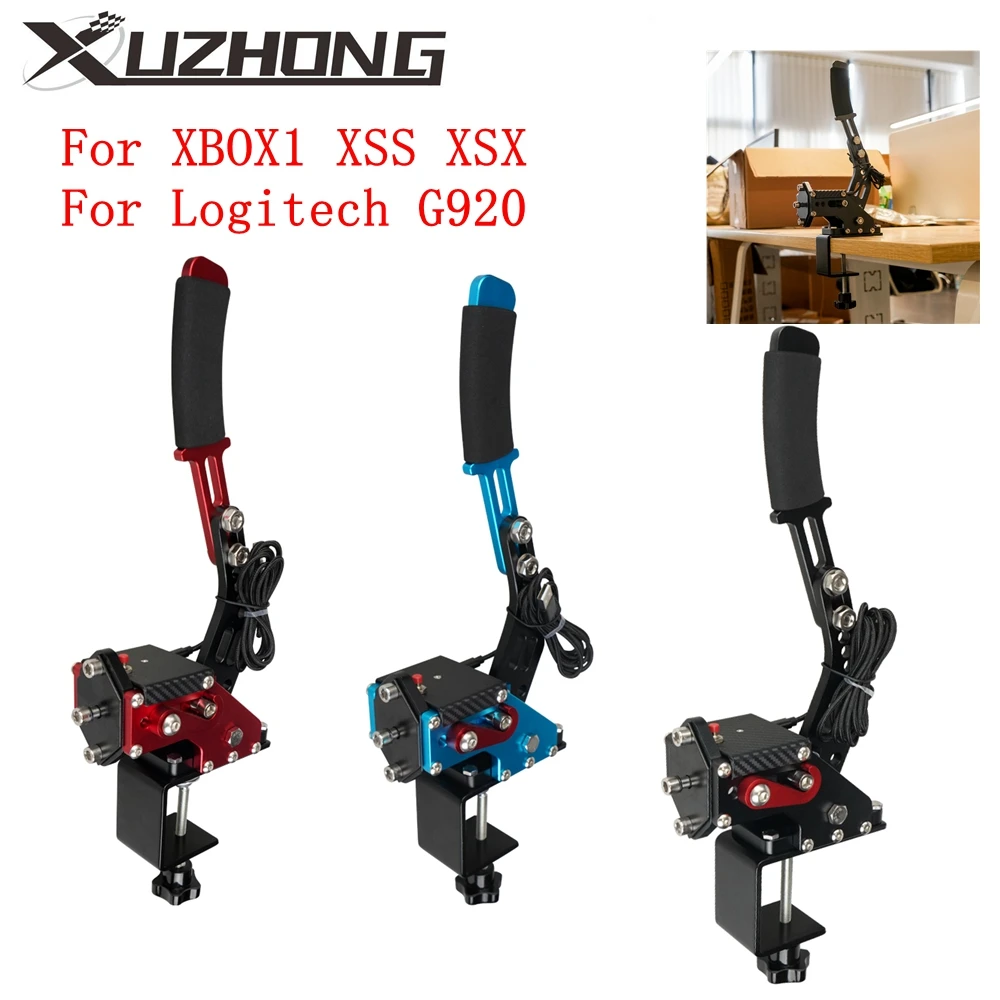 

Universal Racing Game USB Handbrake&Fixing Clamp Bracket For XBOX1 XSS XSX For Logitech G920 PC All Steering Wheel Available