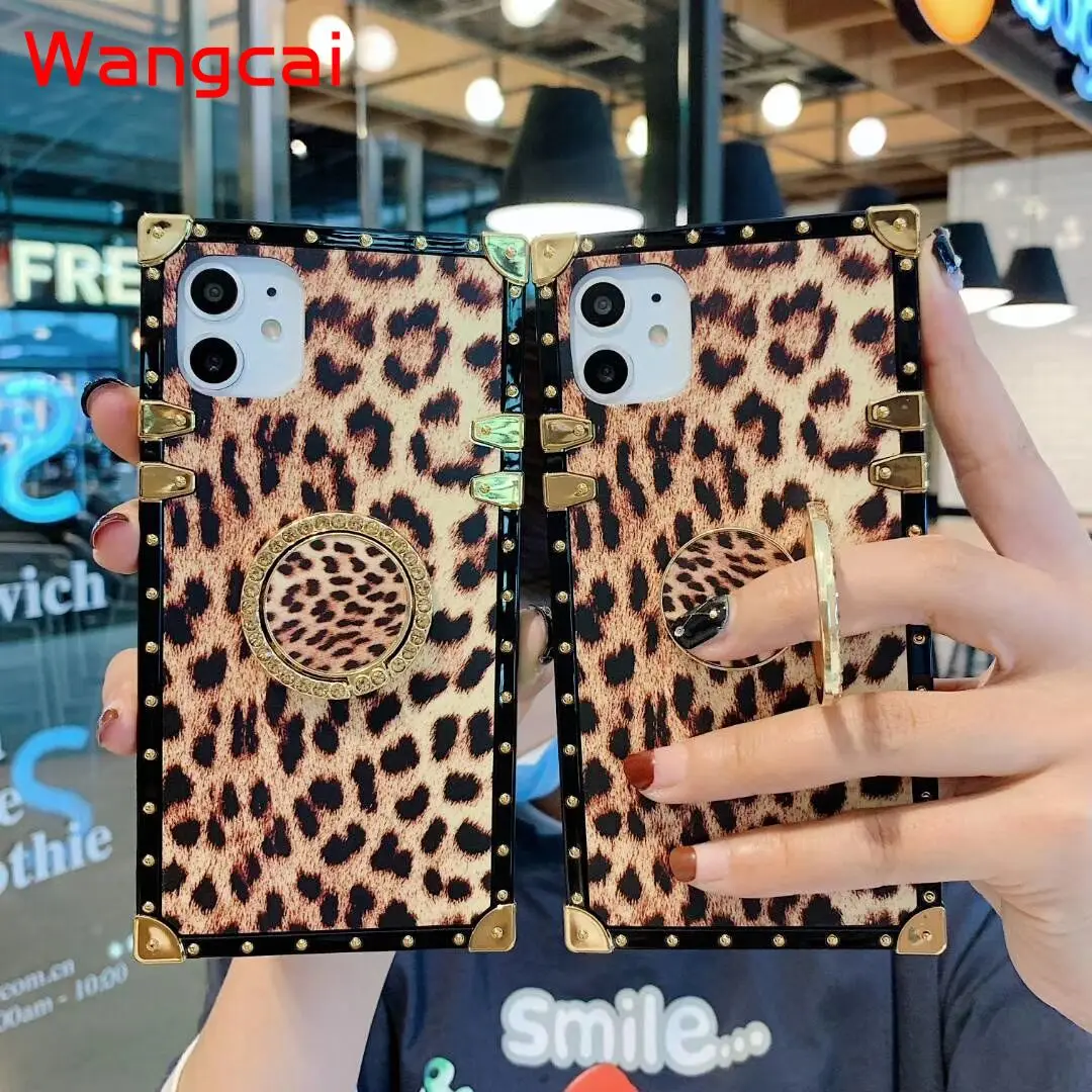 Luxury Leopard Snake Pattern Case For Xiaomi Redmi 10 Note 11 10 Pro 10S 9 Pro Max 9s K30 Pro Poco C3 X3 Pro M3 F3 Ethnic Cover