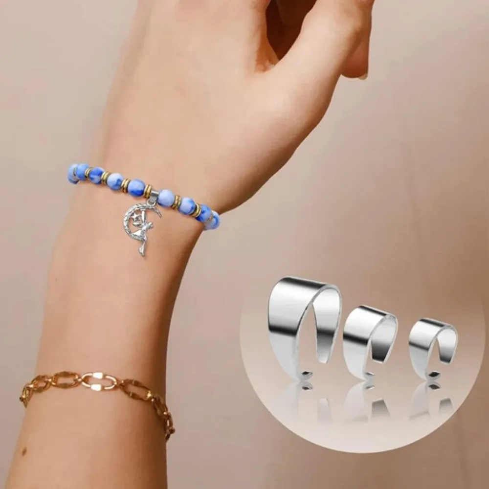 50 قطعة 304 الفولاذ المقاوم للصدأ المفاجئة على الكفالات هوك قلادة المشابك قرصة مقاطع الكفالة المعلقات ل قلادة مجوهرات Craft بها بنفسك الحرفية صنع