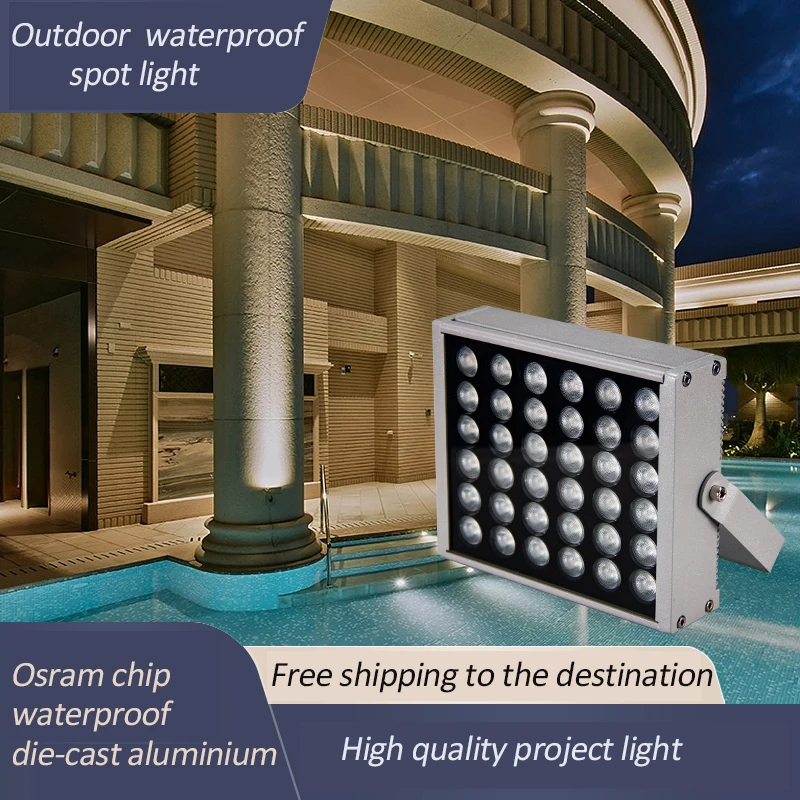 LED Ourdoor Waterproof Lamp Energy Saving Narrow Beam Angle  Aluminium Spot Light