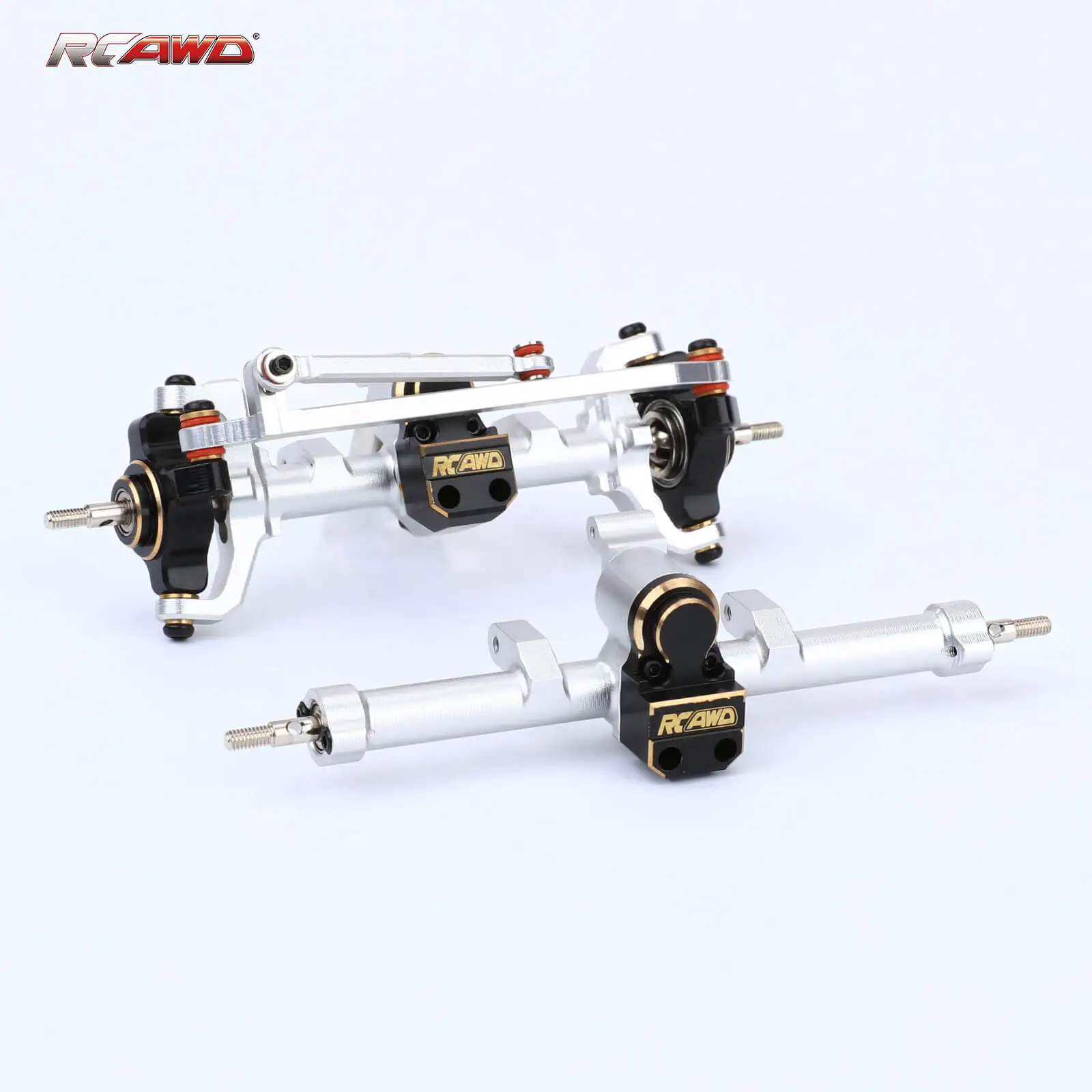 المحاور الأمامية والخلفية المصنوعة من سبيكة كاملة من RCAWD لأجزاء ترقية الزاحف FMS 1/18 Thunder Storm BRONX FJ CRUISER CHEYENNE #6