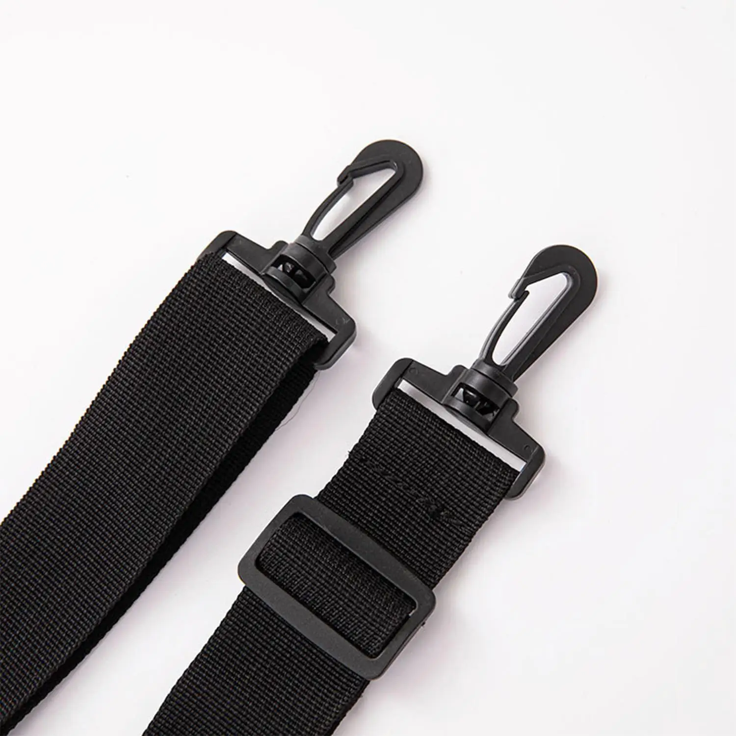 Correas largas negras, accesorios de pieza para bolso, correa de repuesto ajustable para bolso de hombro, cinturón desmontable, bolsos de mensajero nuevos