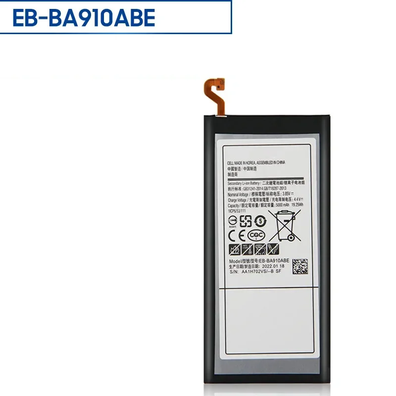 

Аккумулятор для телефона EB-BA910ABE для Samsung Galaxy A910F A9+ A9 Pro SM-A9100 5000 мАч
