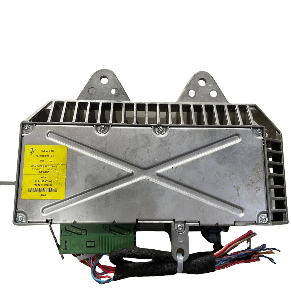 สำหรับ Cayenne 957 08-10 เครื่องขยายเสียงวิทยุ เครื่องขยายเสียงกำลัง เครื่องขยายเสียงระบบเสียง OEM 7L5035465
