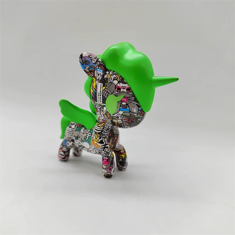 7cm rainbow Tokidoki unicorn action figure doll