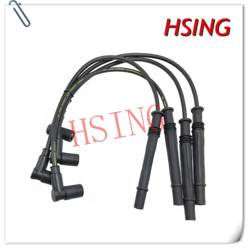 Imagen 2 del producto Juego de cables de bujía de encendido, compatible con Renault Clio, Twingo II, Dacia Logan, 1.2L, N ° de pieza 8200713680, 224404659R, 2448800QAA