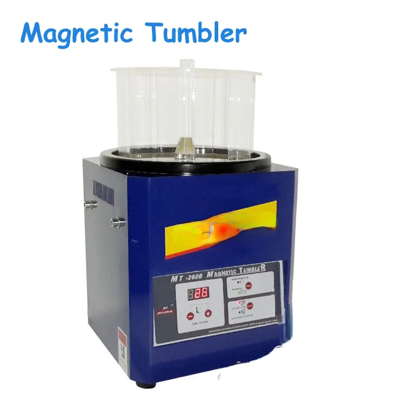 

110V/220V Magnetic Tumbler Jewelry Polisher Super Finishing Machine MT-260B