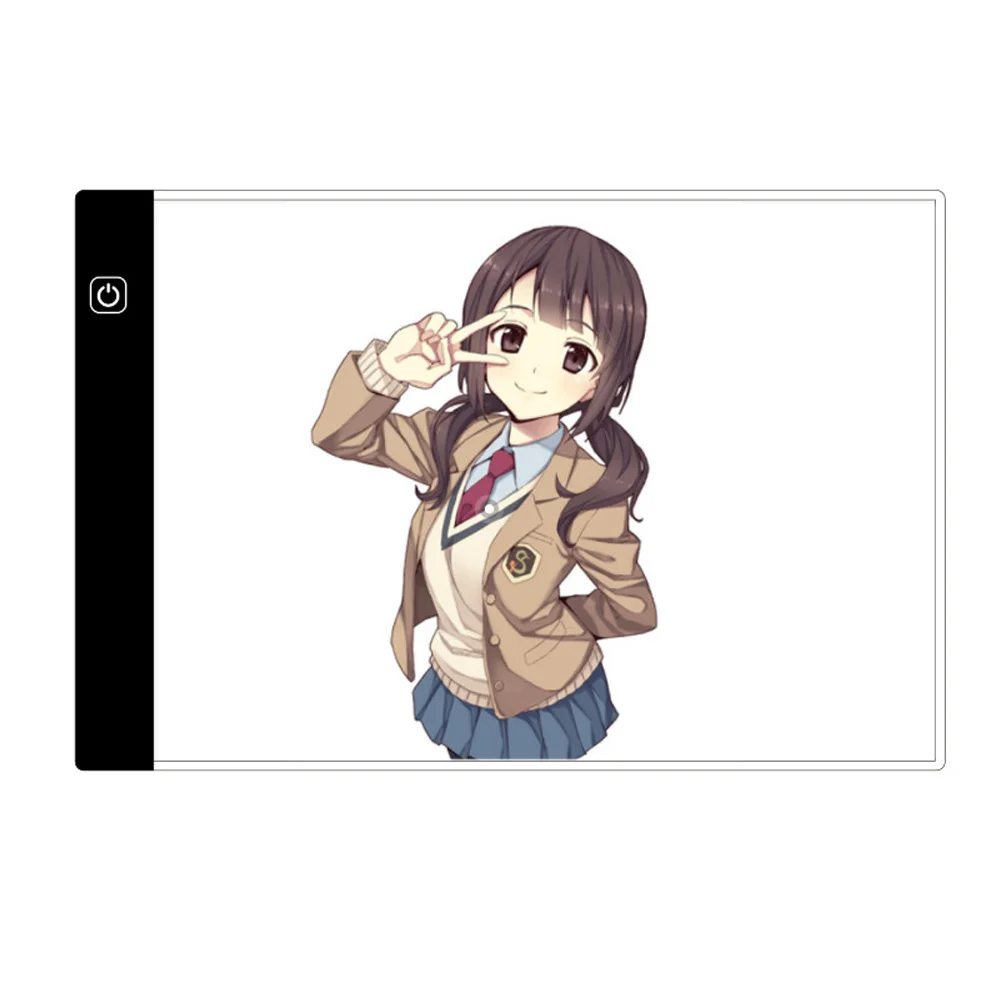 Led رسم نسخ الوسادة 3 مستوى عكس الضوء مجلس الجدول الرسوم المتحركة اللوحة ألعاب تعليمية هدية قابل للتعديل ضوء المفكرة للأطفال