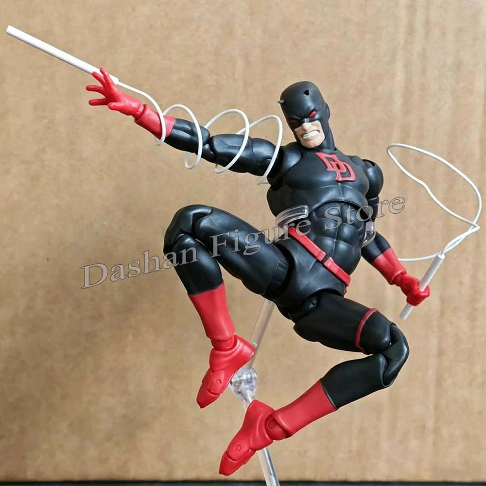 Original Ct Toys Daredevil Action Figure Mafex Matt Murdock Figures Comic Daredevil Black Suit Figurine Model Toy Holiday Gifts - view 5