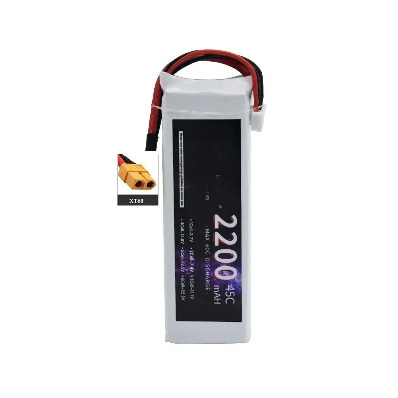 LiPo Battery 3S 1500mah 1800mAh 2200mah 2600mAh 3000mAh 3300mAh Connector T XT60 For RC Car FPV Racing Drone - view 2