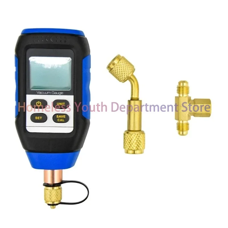 VMV-1 Digital Vacuum Gauge Portable High Precision Digital Display Combined Pressure and Vacuum Electronic Vacuum Absolute Gauge