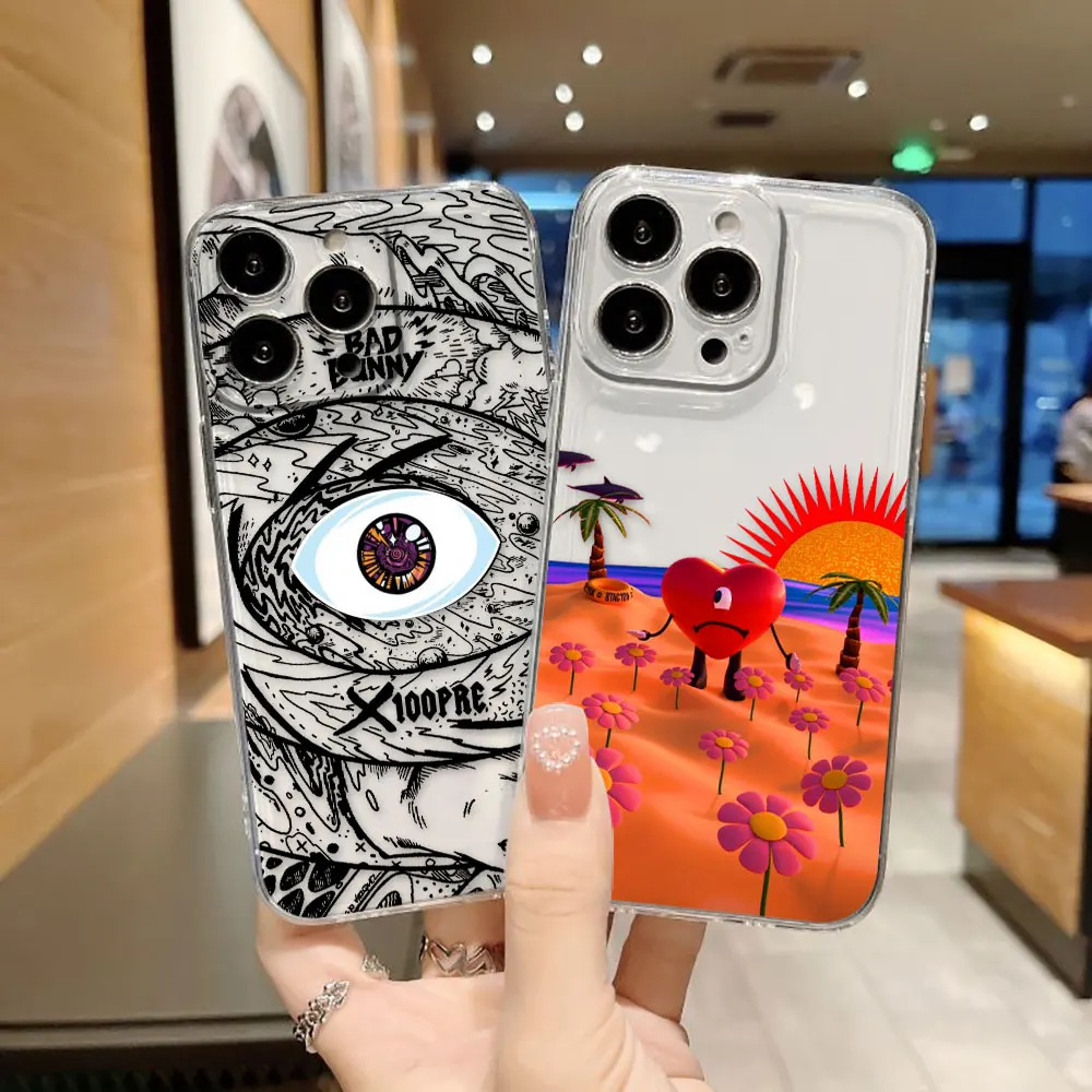 

Yo Perreo Sola Bad B-Bunny Maluma Custom Phone Case For Samsung Galaxy S25 S24 S23 S22 S21 S20 S10 PLUS M54 M23 ULTRA Clear Case