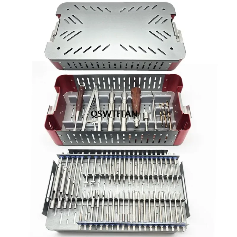 56pcs/set Orthopedics Screwdriver Surgical Screw Extractor Screw Broken Removal Instrument Orthopaedic Instruments