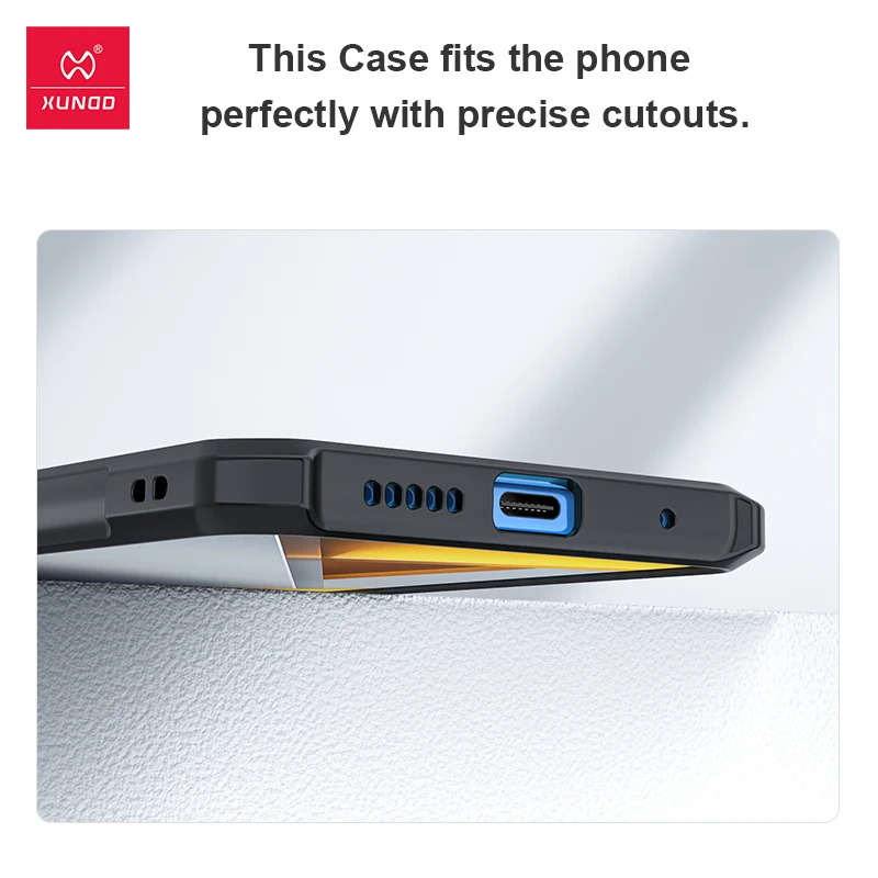 Xundd Case For Redmi Note 12 Pro 4G Case For Note 12 12S 4G 12 Turbo Built-in Airbag Dustproof Non-Slip Back Transparent Cover