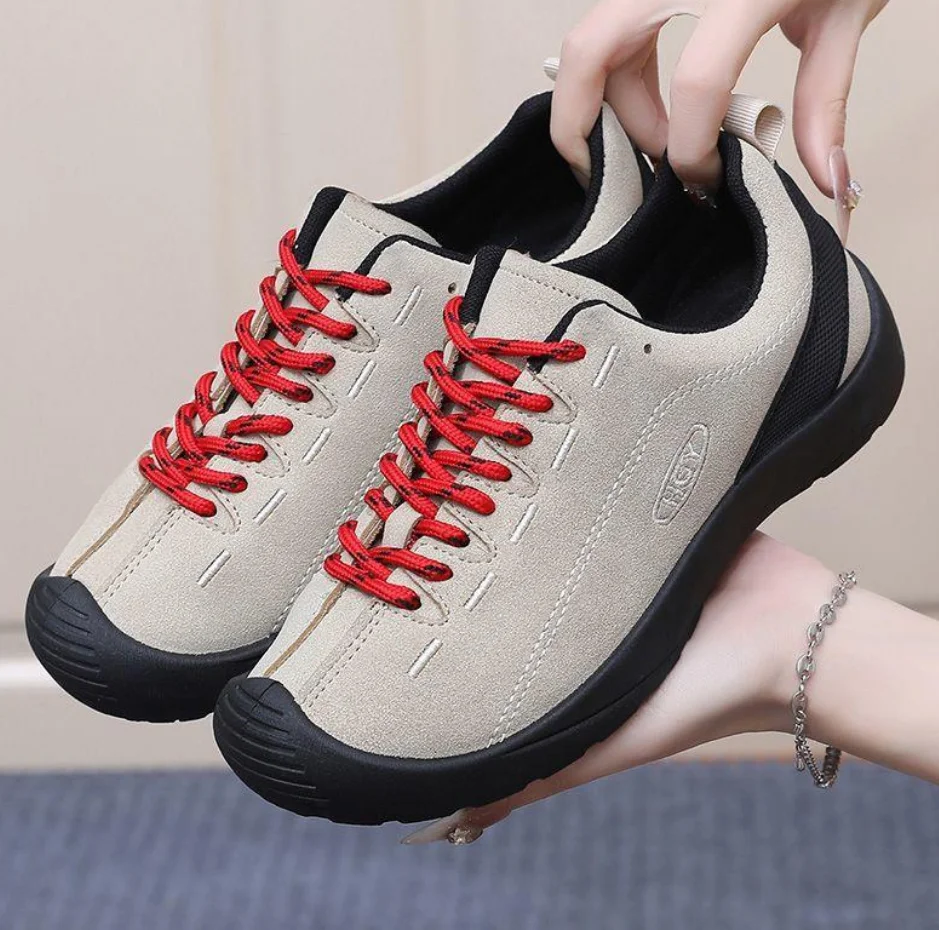 2026 ربيع المرأة أحذية رياضية مريحة للتنفس للتخييم تسلق الضوء المضادة للانزلاق حذاء كاجوال المطاط تسولي أحذية رياضية #2