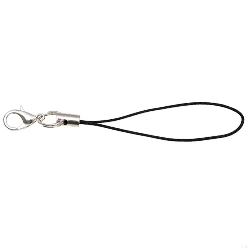 193E Durable DIY Phone Lanyard Polyester Phone Charm Carabiner Wrist Lanyard Suitable for MP4 Players and DIY Projects