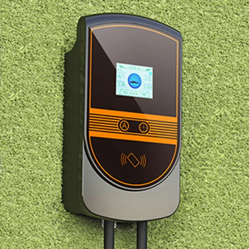 

7KW/11KW Wall-mounted Electric Vehicle Charging Pile 8A/10A/16A/32A European Standard Charging Pile AC Fast Charging Car Charger