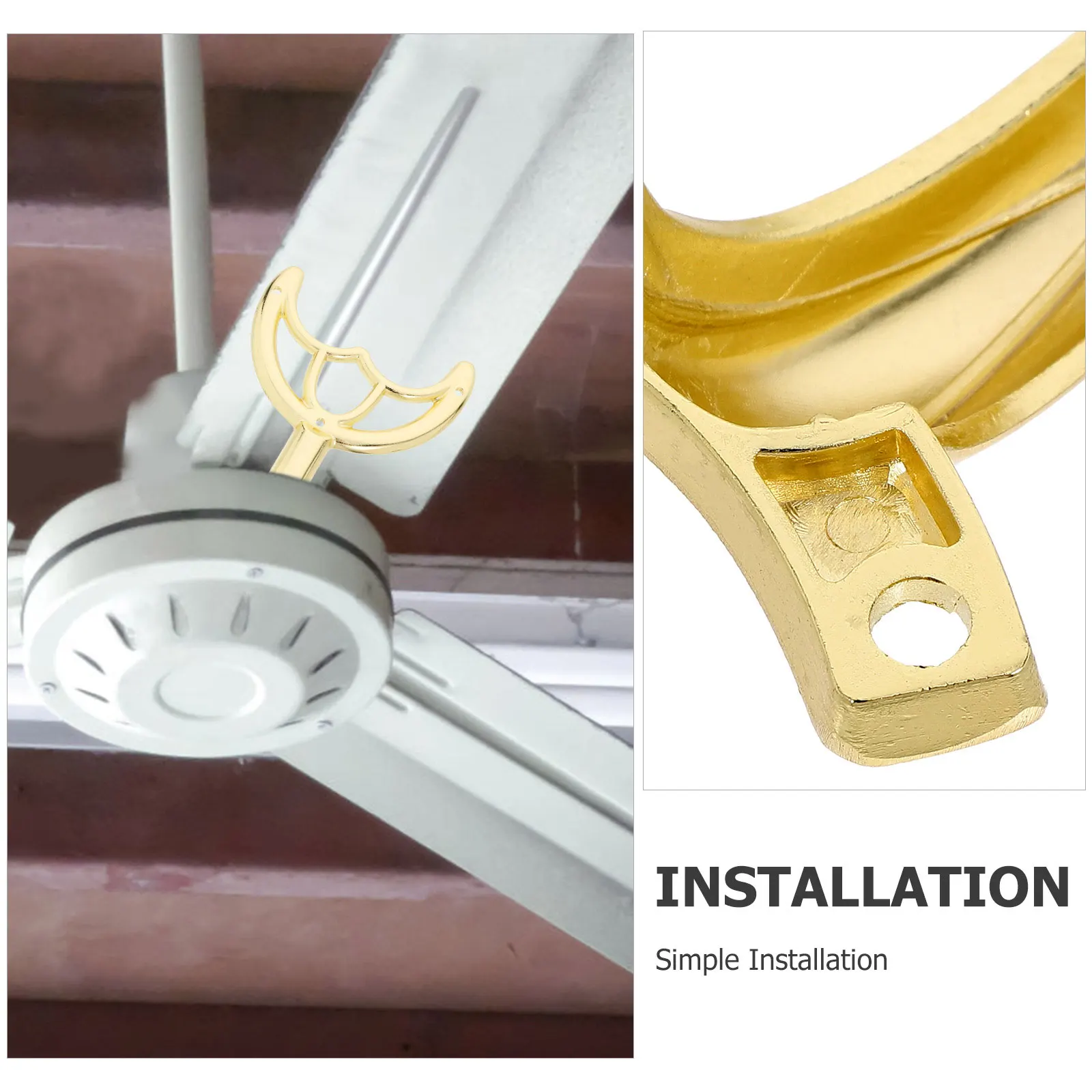 

Опорный стержень лезвия потолочного вентилятора, сменное оборудование из сплава для деталей вентилятора Rv, монтажные аксессуары (фурнитура с имитацией стержня)