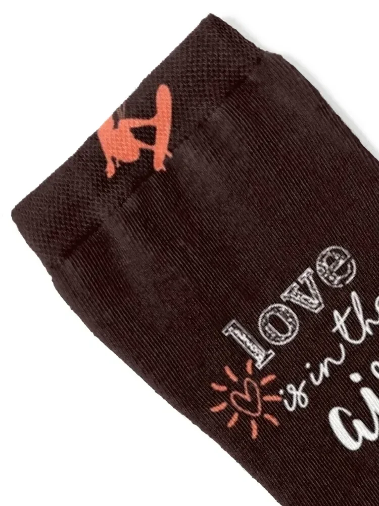 Top Fun Kite Surfing Love is in the Air Gift Design Socks retro basketball shoes luxe Socks For Girls Men's