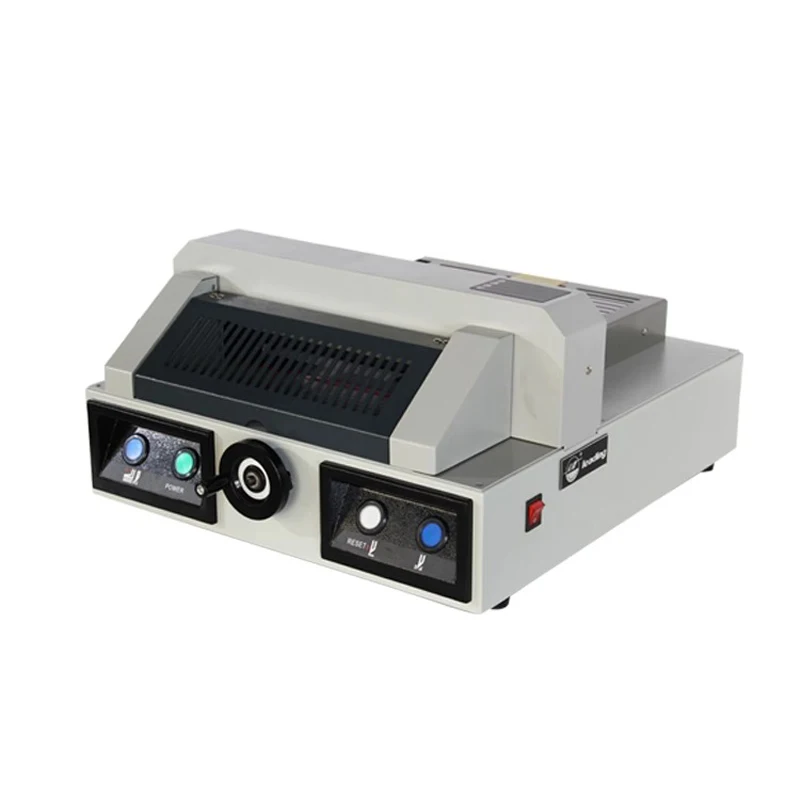 320V+ paper cutter, tender book trimmer, paper cutter, A4 book cutting machine, automatic pressure, office type electric paper c