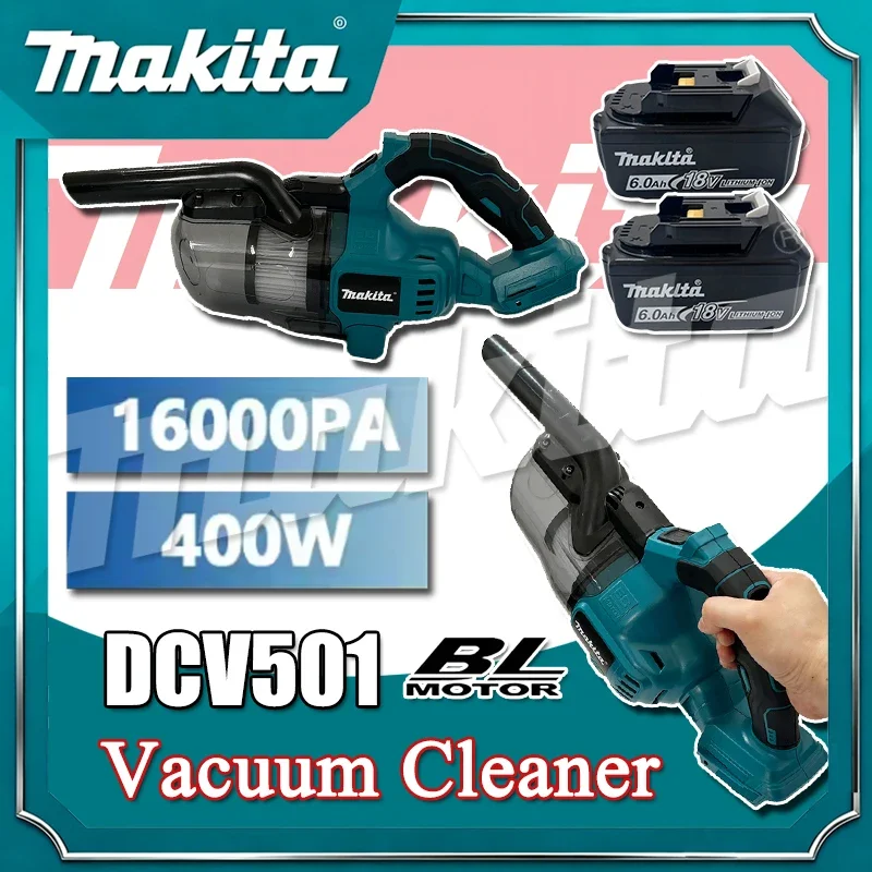 

Беспроводной пылесос Makita DCV501, ручной пылесборник для пола, ковров, автомобиля, удаления шерсти животных, электроинструмент для аккумулятора 18В