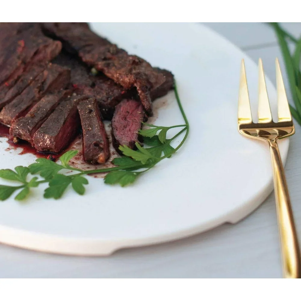 لوح نحت مقعر غير قابل للانزلاق من مادة البولي بروبيلين حامل اللحوم العصير لغسالة الأطباق آمن بيضاوي الشكل 17 × 13 بوصة مع أخاديد العصير #6