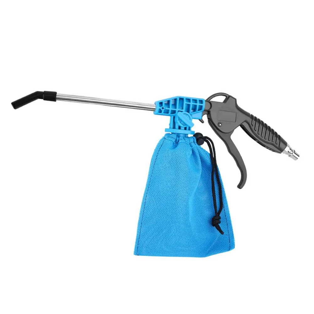 Air Operated Dual Function Dusting Tool for Removing Loose Particles from Welding Stations and Automotive Trim Areas