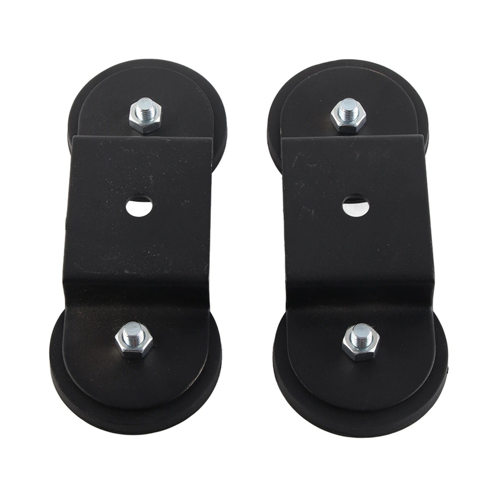 قوس تثبيت شريط الضوء المغناطيسي العالمي حامل أسود مصاصة لسيارات الدفع الرباعي #4