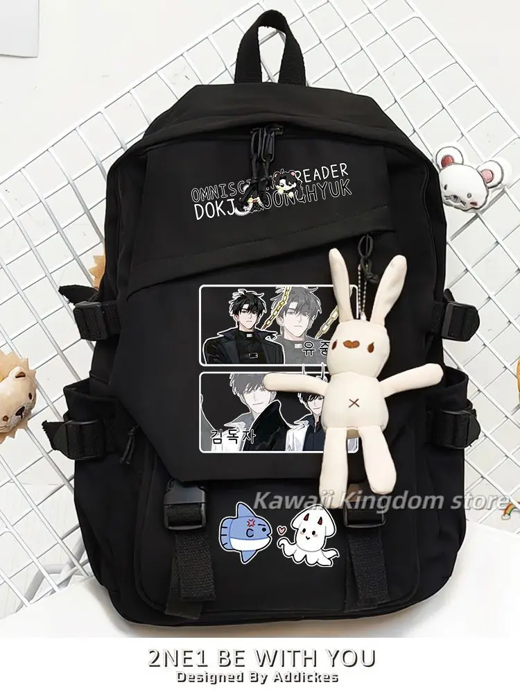 

omniscient reader’s viewpoint Jin Duzi Liu Zhonghe anime backpack elementary and middle school students leisure bag back school