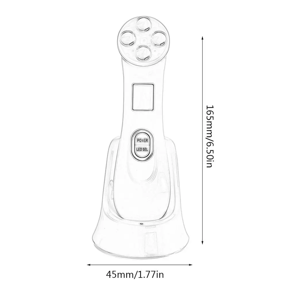 Elektroporatie Naaldloze Plastic Instrument Rf Schoonheid Whitening Compact Led Photon Beauty Instrument