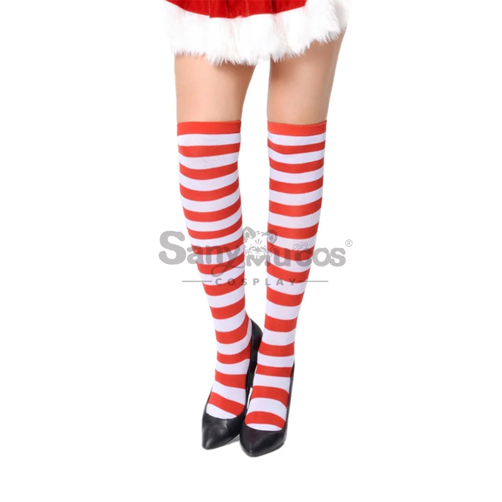 IN STOCK SanyMuCos Two-Piece Dress Cospaly Christmas CosplayTwo-Piece Dress Dress Cospaly Outfit Comic-con Christmas\Santa Gifts