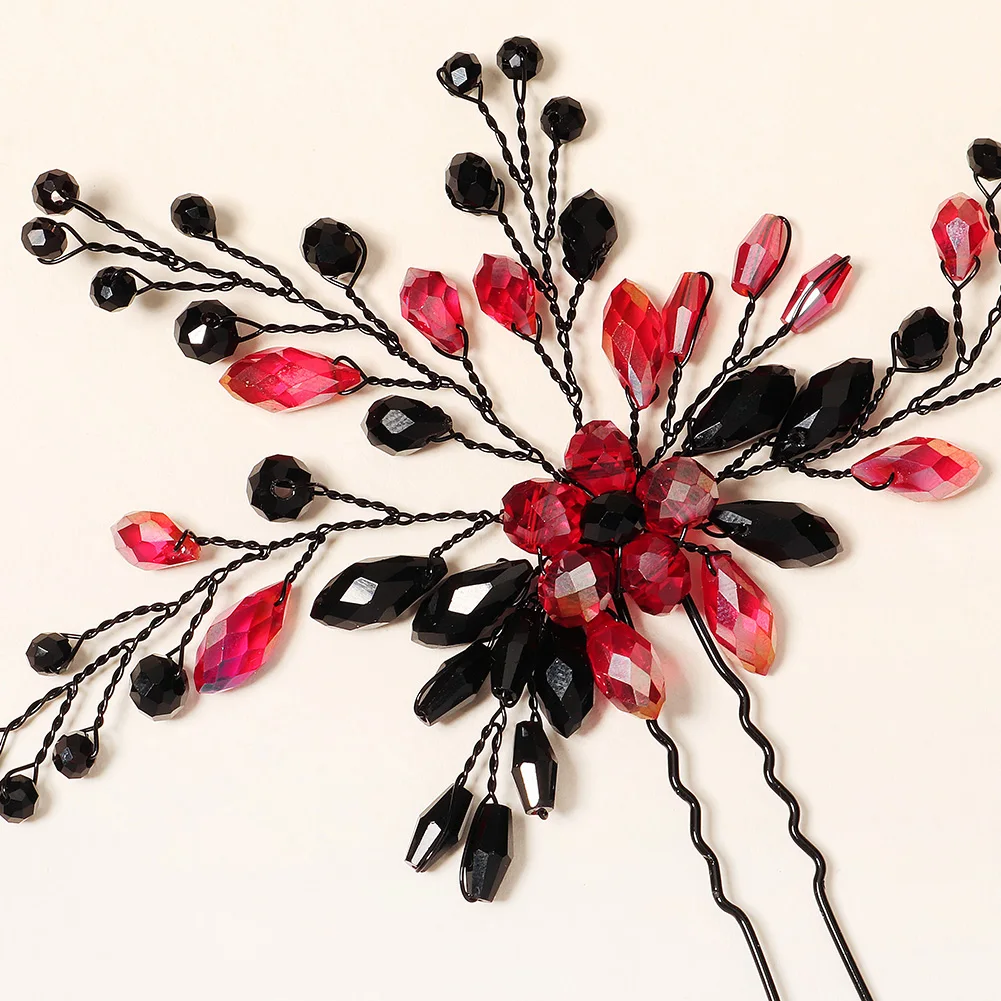 Halloween Spinne Haars pangen für Frauen Mädchen Pony Haarnadeln Strass Haars pangen Festival Prinzessin Haarschmuck Schmuck – Detail 35